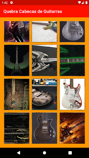 Jigsaw Puzzles Eletric Guitars Screen 3