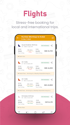 Android application Sonujeeth Travels screenshort