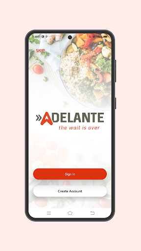 Android application Adelante Móvil screenshort
