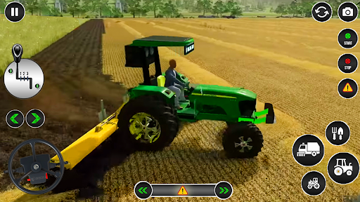 Real Tractor Modern Farming 3D 2