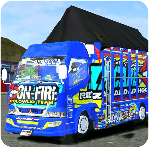 Download mod bussid truck canter wahyu abadi m18