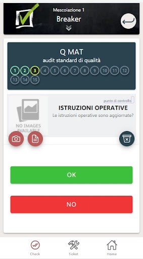Android application Digital Inspection (DIIN) screenshort