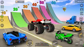 Superhero Car Stunts Car games Screenshot