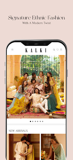 KalkiFashion: Online Shopping Screenshot 1 - AppWisp.com
