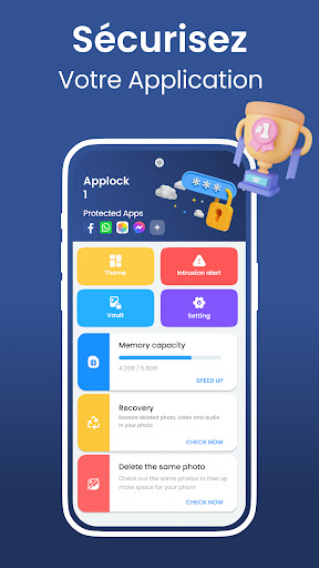 Aperçu de l'application