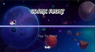 Cosmic Flight - Screenshot 1