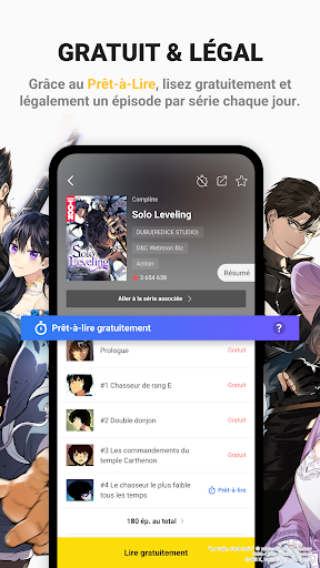 piccoma - Mangas et Webtoons screenshot