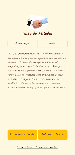Visualização do aplicativo