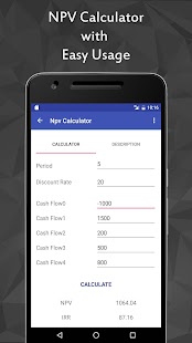 Captura de tela do Ray Financial Calculator Pro