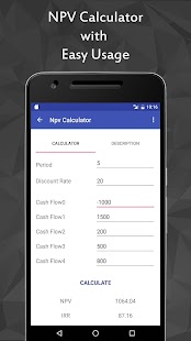 Snímek obrazovky Ray Financial Calculator Pro