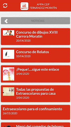 AMPA CEIP FERNÁNDEZ MORATÍN Screen 2