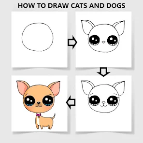 How To Draw Cats and Dogs - Ứng dụng trên Google Play