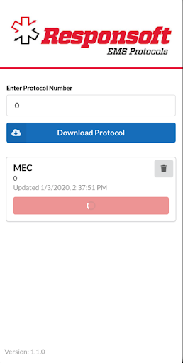 Responsoft EMS Protocols V2 Screen 2