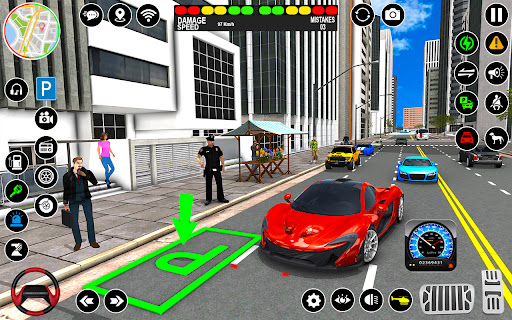 Android application Car Parking Simulator Car Game screenshort