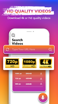 V Downloader - Online HD Videoのおすすめ画像3