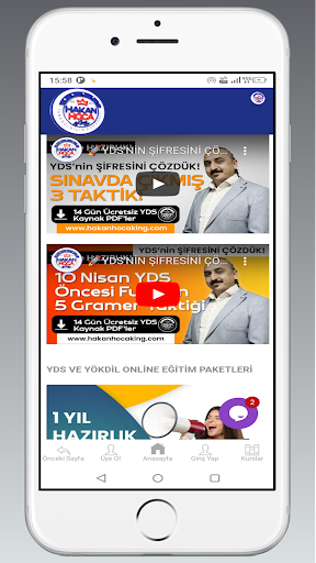 Hakan Hoca YDS YÖKDİL Screen 2