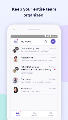 BloomText HIPAA Compliant Chat Screen 3