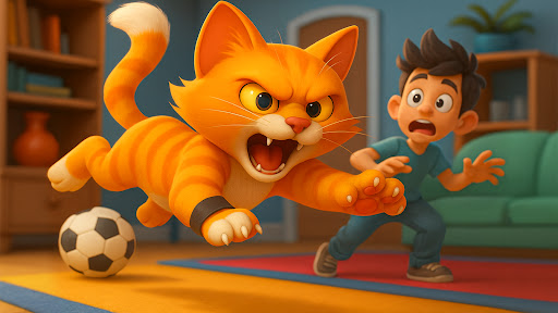 Angry Granny Prank vs Bad Cat screenshot 17