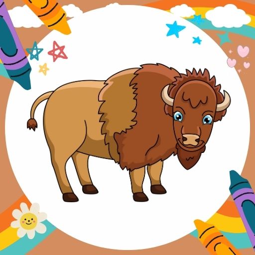 Coloring Book Bison Apps Download on Windows