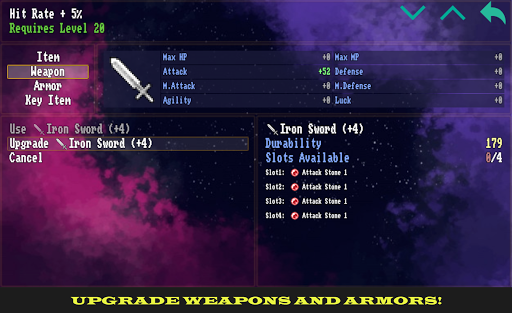Android application Offline Rpg Elixir Of Life screenshort
