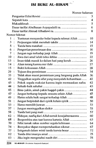 Kitab Terjemah Al-Hikam Screen 2