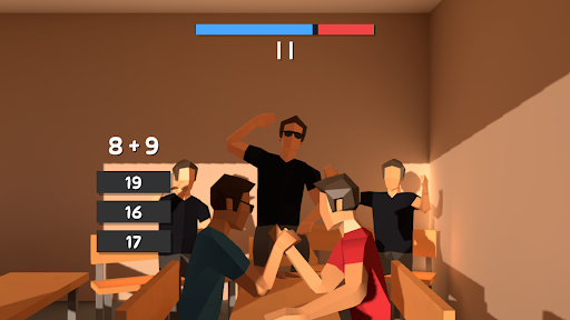 Android application Math Wrestling screenshort
