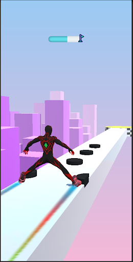 SuperHeroes Skates: Sky Roller screenshots 5