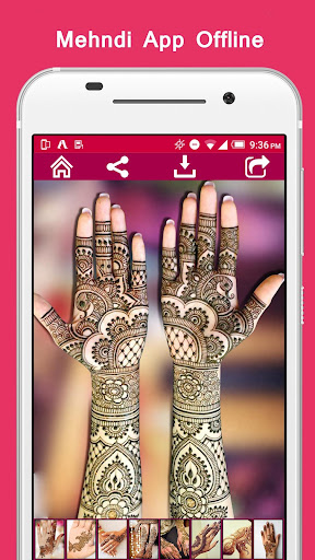 Mehndi Design App Offline 2.0 screenshots 1
