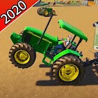 Tractor Land Drive Harvesting :Village life 2021 1.08