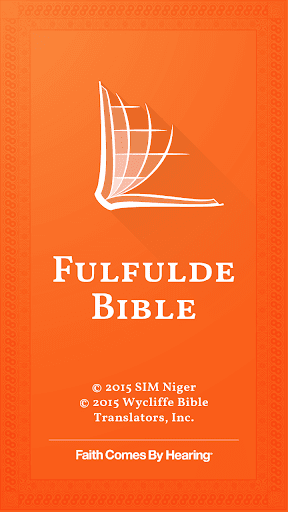 Android application Fulfulde, CE Niger Bible screenshort