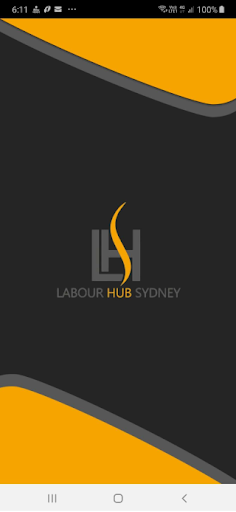 Android application Labour Hub Sydney screenshort