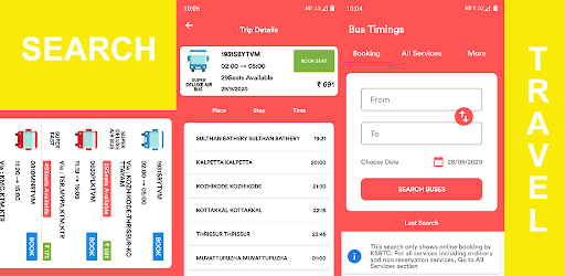Bus Time App , the complete Bus App for knowing Time Schedules of all buses opera...