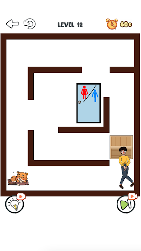 Draw To Pee -Toilet Rush Race