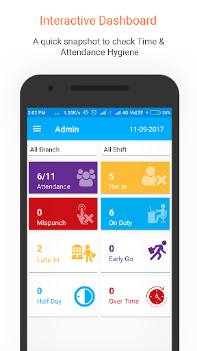 Android application Employroll - HRMS & Tracker screenshort