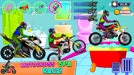Downhills Stunt-Kids Bike Game Screen 2