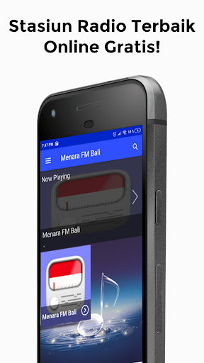 Android application Menara FM Bali Radio Online screenshort