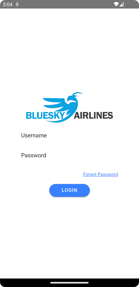 #9. BlueSky Airlines (Android) By: Mohamed Abdulkadir Ibrahim