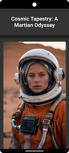 Android application A Martian Odyssey screenshort