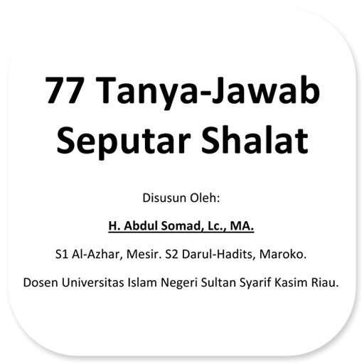 77 Tanya Jawab Seputar Shalat logo
