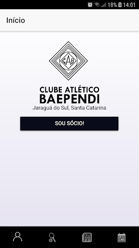 Android application Clube Atlético Baependi screenshort
