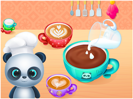 Android application Animal Cafe Cooking Game screenshort