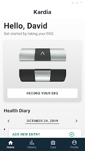 Kardia Mobile Appareil ECG Miniature Connecté AliveCor