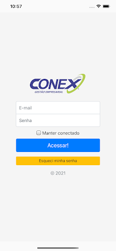 Android application Conex Gestão Empresarial screenshort