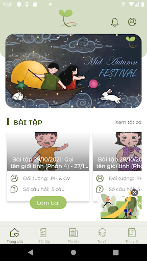 Android application Giáo dục giới tính ERA screenshort