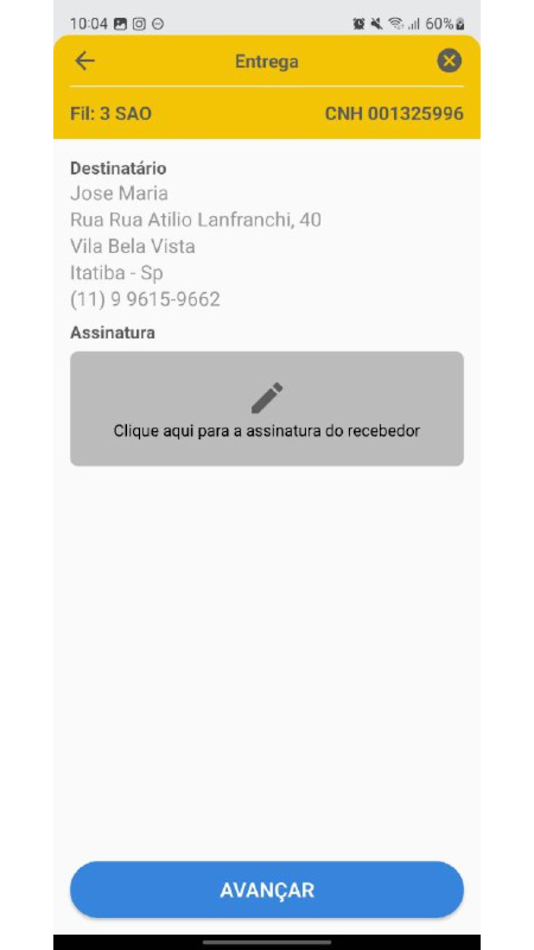 #5. Entregar (Android) بواسطة: Modular Cargas