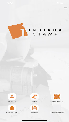 Android application Indiana Stamp screenshort