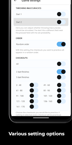 DartZone - Checkout Training Screen 2