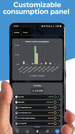 Android application Shelly Smart Control screenshort