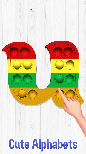 Pop It Alphabets 3D Giant Screen 3
