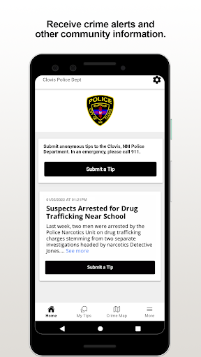 Android application Clovis PD screenshort